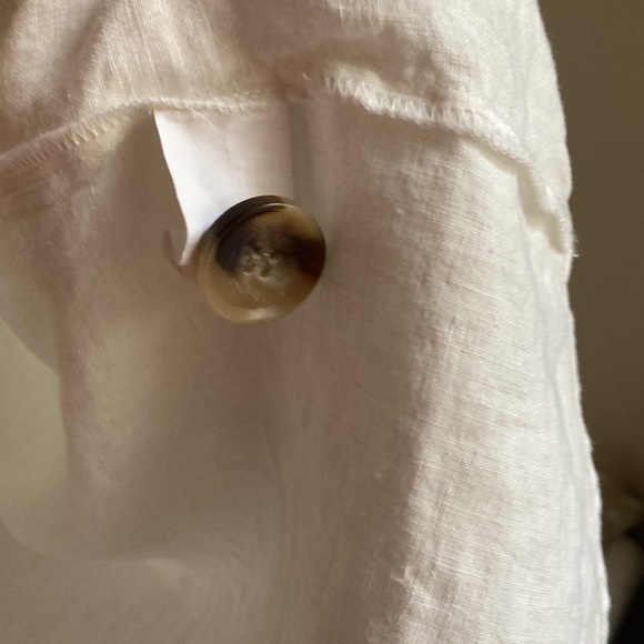 Zara linen white top - Picture 6 of 11